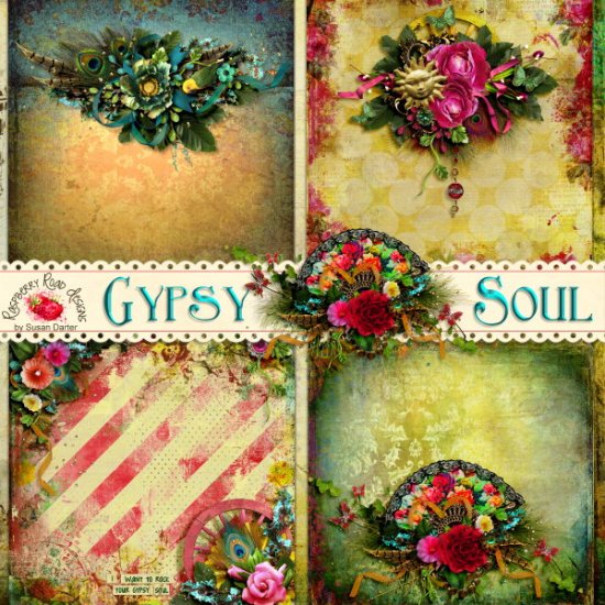 Gypsy Soul Stacked Papers - Click Image to Close