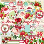 Berry Sweet Day Ephemera Berry Sweet Day Ephemera