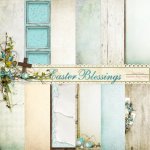 Easter Blessings Paper Set Easter Blessings Paper Set