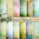 Painted Splendor Paper Set Painted Splendor Paper Set