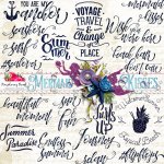 Mermaid Kisses Word Art Mermaid Kisses Word Art