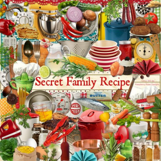 Secret Family Recipe Element Set