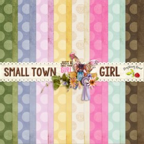Small Town Girl Dots And Solids Paper Set