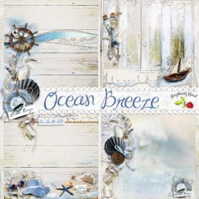 Ocean Breeze Stacked Papers