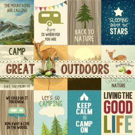 Great Outdoors Journal Cards