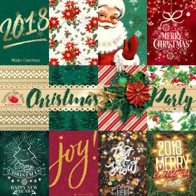 Christmas Party Journal Cards