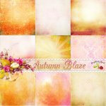 Autumn Blaze Paper Set Autumn Blaze Paper Set