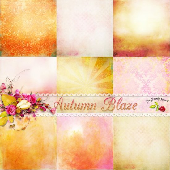 Autumn Blaze Paper Set