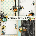 Goose Bumps Stacked Papers Goose Bumps Stacked Papers