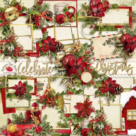 Celebrate Christmas Clusters - Click Image to Close