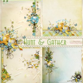 Hunt And Gather Stacked Papers