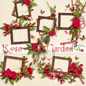 Rose Garden Cluster Set