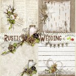 Rustic Wedding Stacked Papers Rustic Wedding Stacked Papers