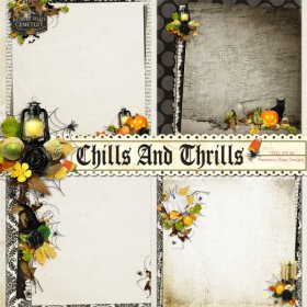 Chills And Thrills Stacked Papers