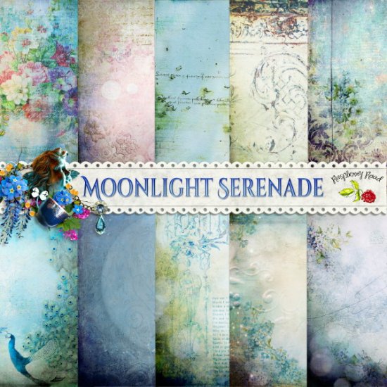 Moonlight Serenade Paper Set - Click Image to Close