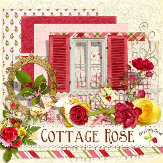 Cottage Rose Mini Kit