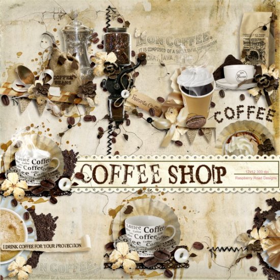 Coffee Shop Side Clusters - Click Image to Close