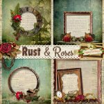 Rust And Roses EK QP Set Rust And Roses EK QP Set
