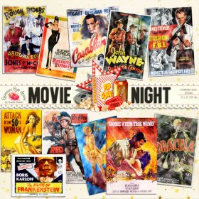 Movie Night Posters