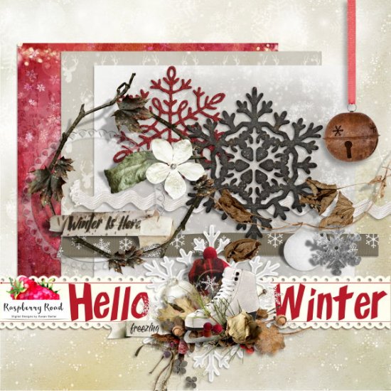Hello Winter Freebie - Click Image to Close