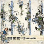 Denim And Diamonds Side Clusters Denim And Diamonds Side Clusters