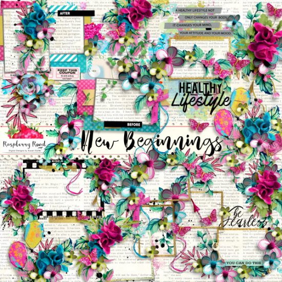 New Beginnings Cluster Set - Click Image to Close