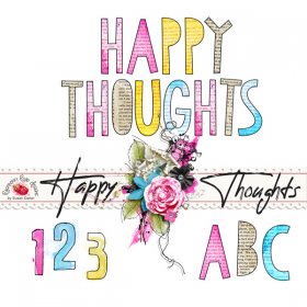 Happy Thoughts Alpha Set