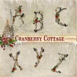 Cranberry Cottage Alpha Set Cranberry Cottage Alpha Set