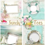 Sandy Toes EK QP Set Sandy Toes EK QP Set