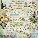 Wine Cellar WordArt Wine Cellar WordArt