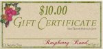 $10 Gift Certificate $10 Gift Certificate