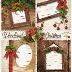 Woodland Christmas EK QP Set Woodland Christmas EK QP Set