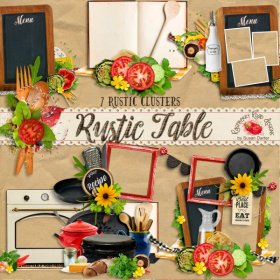 Rustic Table Cluster Set