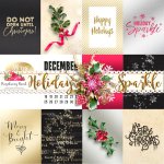 Holiday Sparkle Journal Cards Holiday Sparkle Journal Cards