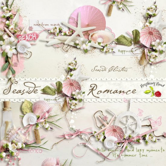 Seaside Romance Side Clusters - Click Image to Close