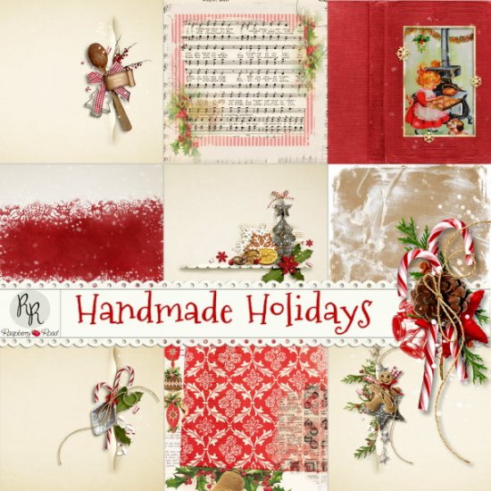 Handmade Holidays Paper Set 2