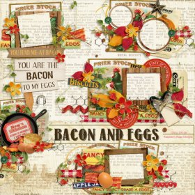 Bacon And Eggs Cluster Set