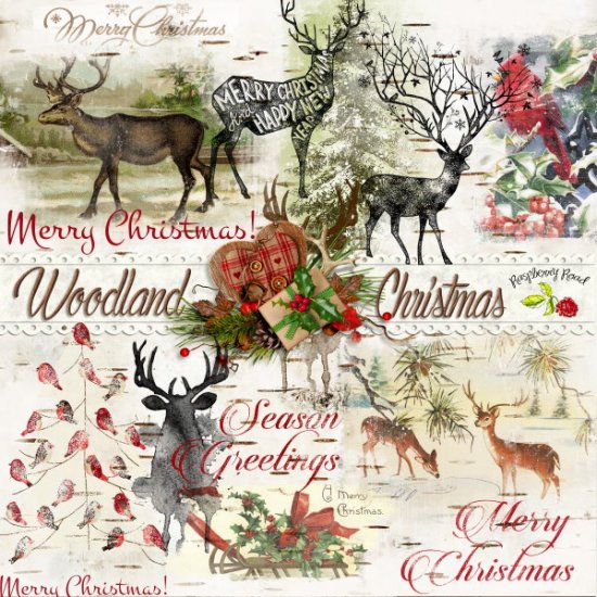 Woodland Christmas Extras - Click Image to Close