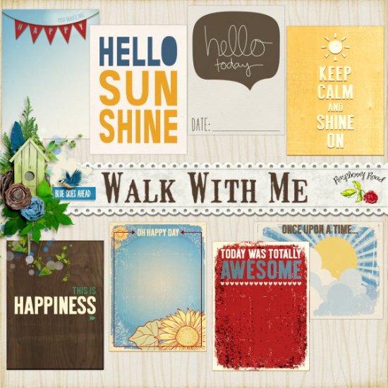 Walk With Me Journal Cards