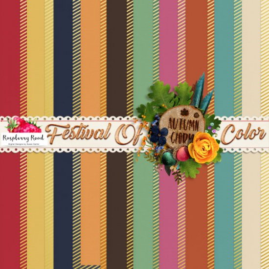 Festival Of Color Solids & Stripes - Click Image to Close