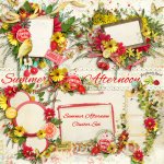 Summer Afternoon Cluster Set Summer Afternoon Cluster Set