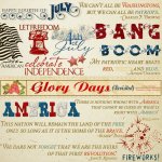 Glory Days WordArt Glory Days WordArt