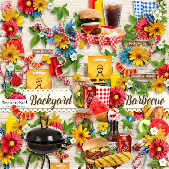 Backyard Barbecue Side Clusters - Click Image to Close