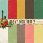 Honky Tonk Heroes Solid Paper Set Honky Tonk Heroes Solid Paper Set