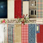 BarnYard Blowout Paper Set 2 BarnYard Blowout Paper Set 2