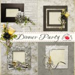 Dinner Party EK QP Set Dinner Party EK QP Set