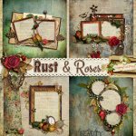 Rust And Roses QP Set Rust And Roses QP Set