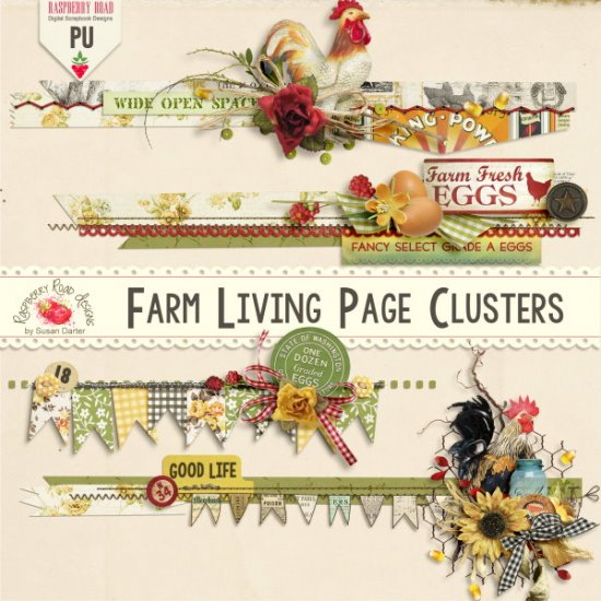 Farm Living Page Clusters - Click Image to Close