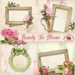 Beauty In Bloom EK QP Set Beauty In Bloom EK QP Set