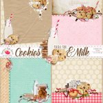 Cookies And Milk Stacked Papers Cookies And Milk Stacked Papers